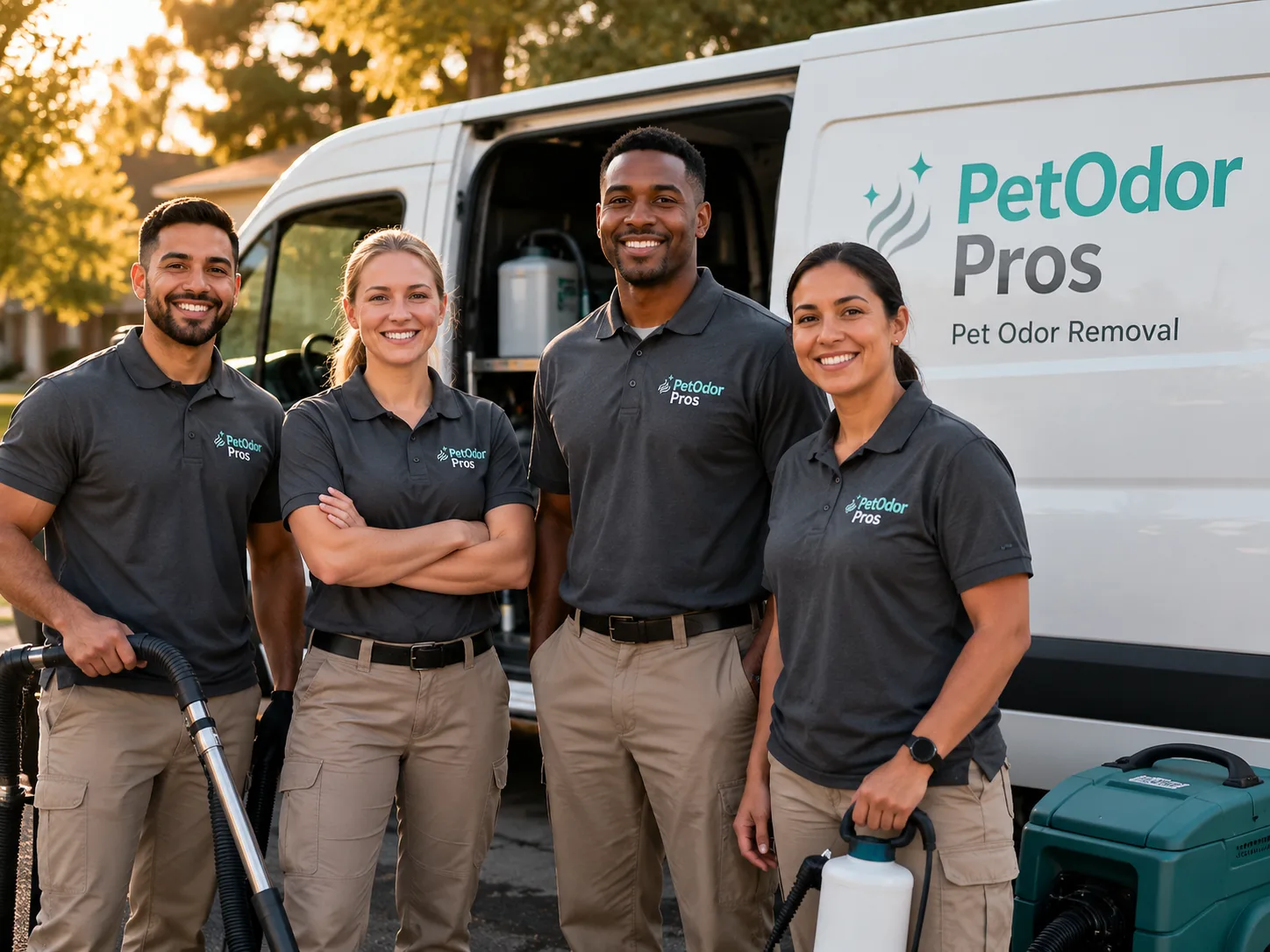 Pet Odor Removal team serving Bossier City, LA